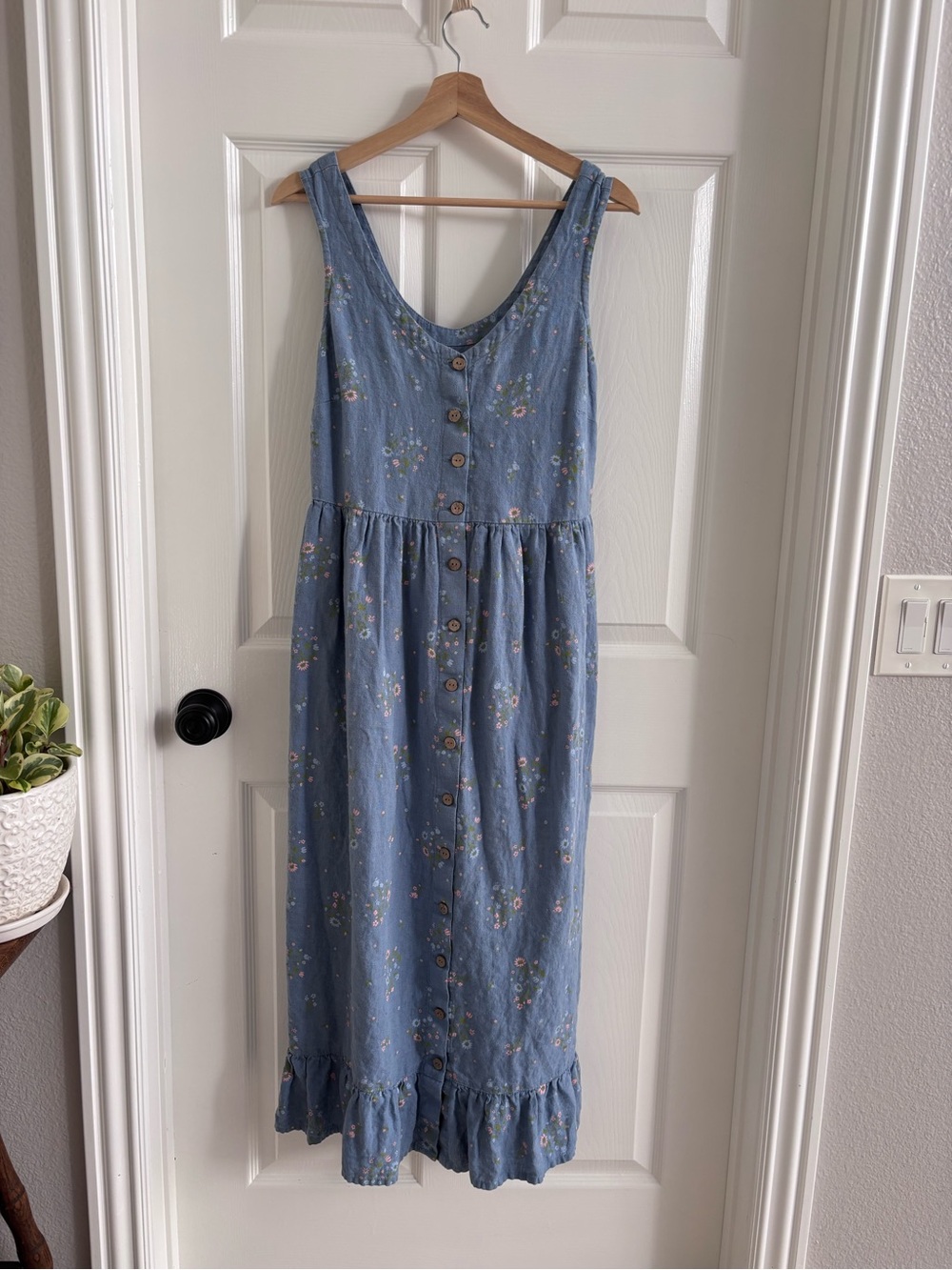 notPERFECTLINEN Maya Button-down Linen Dress